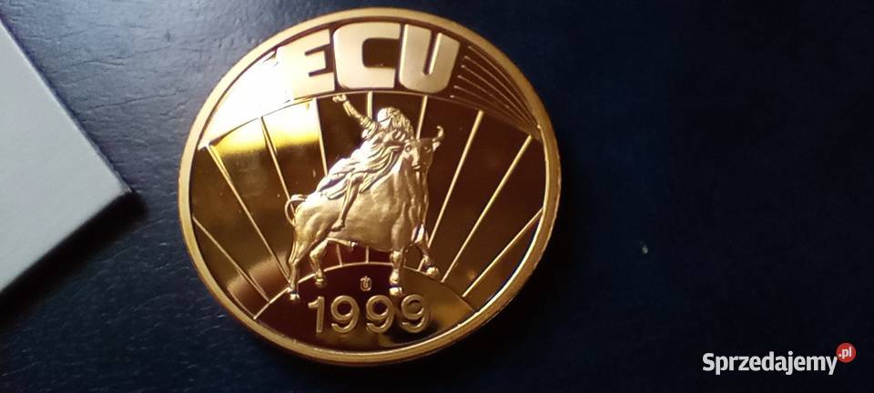 Stare monety Medal ECU 205 Lesko