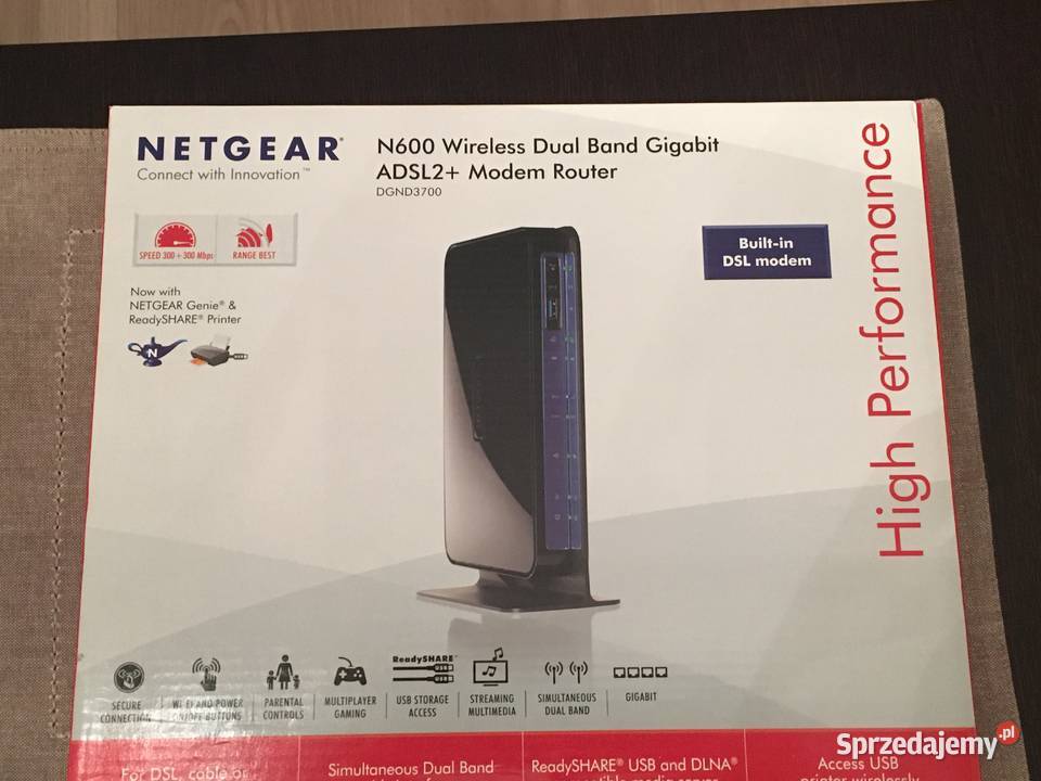 Modem router Netgear N600 Poznań