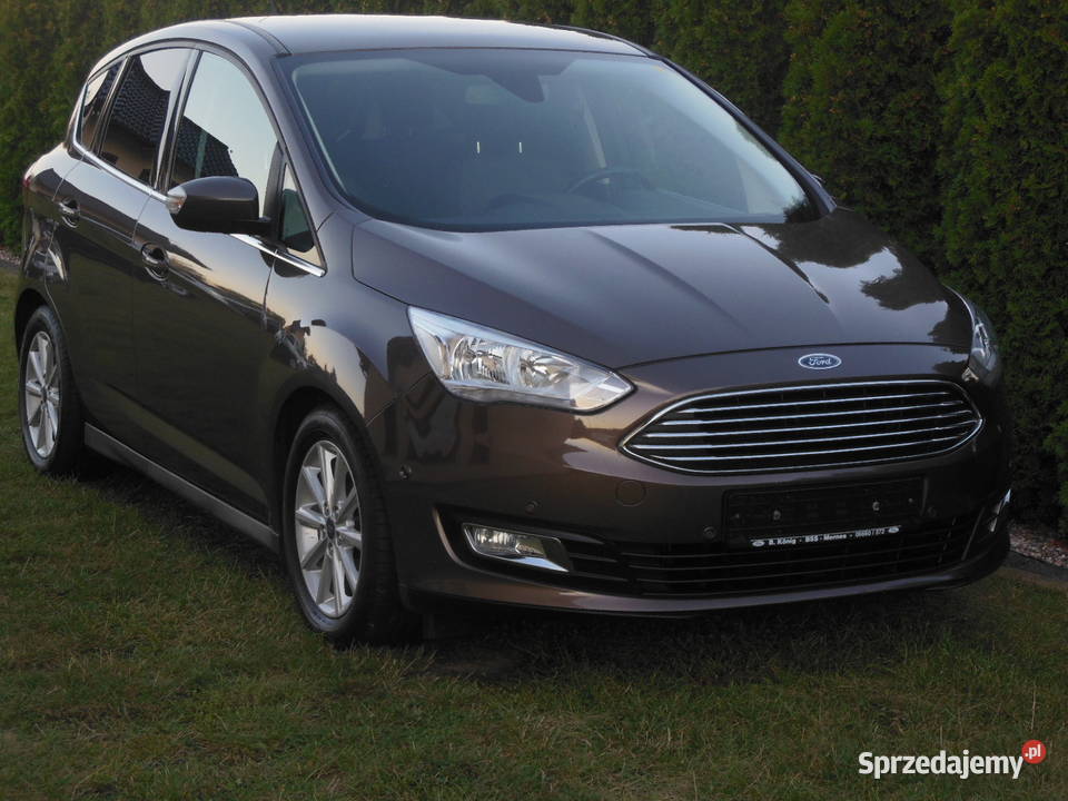 Ford C Titanium Bogate wyposażenie wygląd gniazdo AUX C-MAX dolnośląskie Lubin