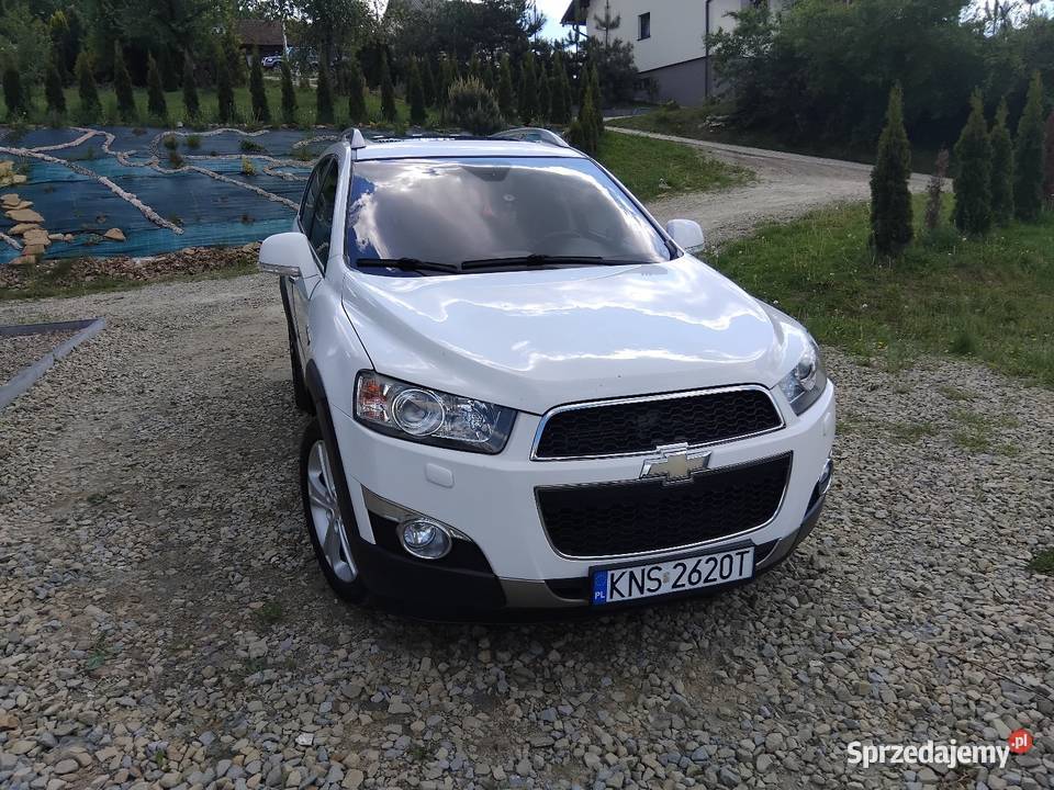Chevrolet Captiva 22 184 lift skórzana tapicerka Popowice