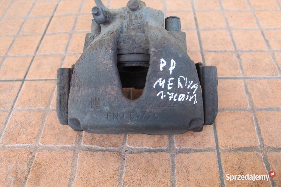 ZACISK HAMULCOWY PRAWY PRZÓD OPEL MERIVA A 17 wielkopolskie