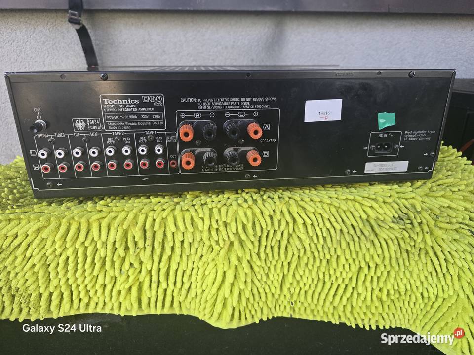 wzmacniacz technics sua800 tanio Chełm Śląski