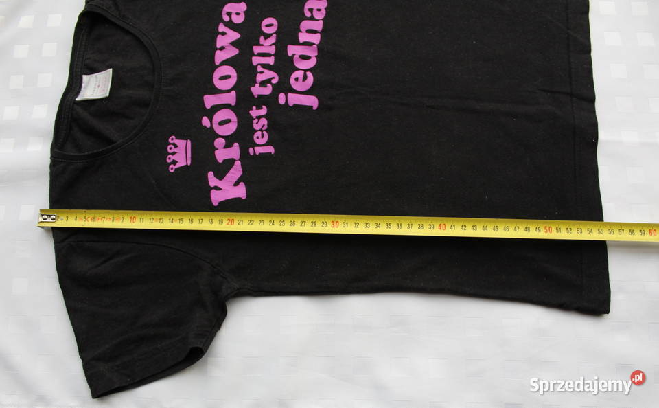 Koszulka S Czarna Królowa Jest Jedna TShirt