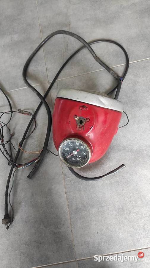 Lampa licznik stacyjka instalacja MZ TS 250 Grybów