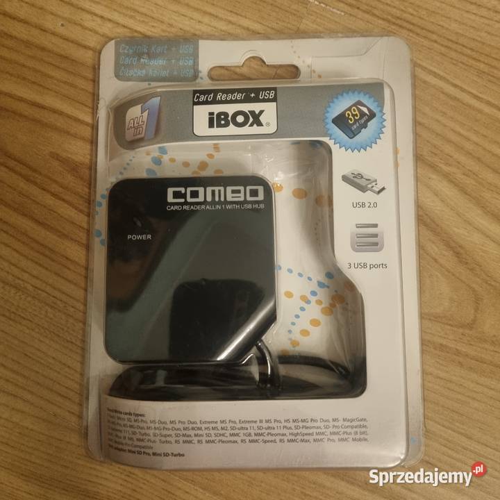 Czytnik kart hub USB iBOX Fotografia i Optyka Warszawa