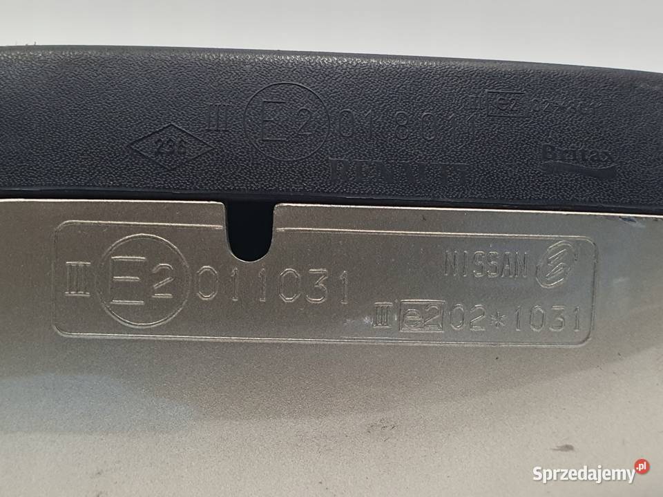 LUSTERKO PRAWE Nissan Micra K12 0310r PASAŻERA 3 Rudka
