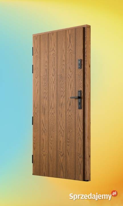 ++ Drzwi Zewnętrzne Wejściowe Drewniane FLADER ++