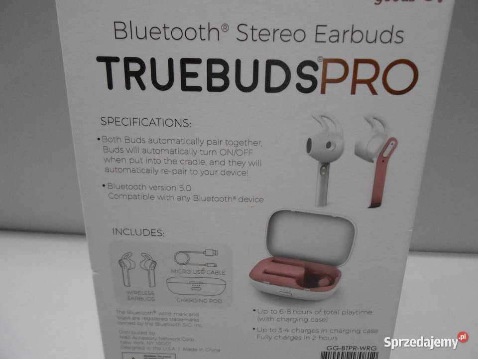 Słuchawki bezprzewodowe Gabba Goods NOWE Katowice