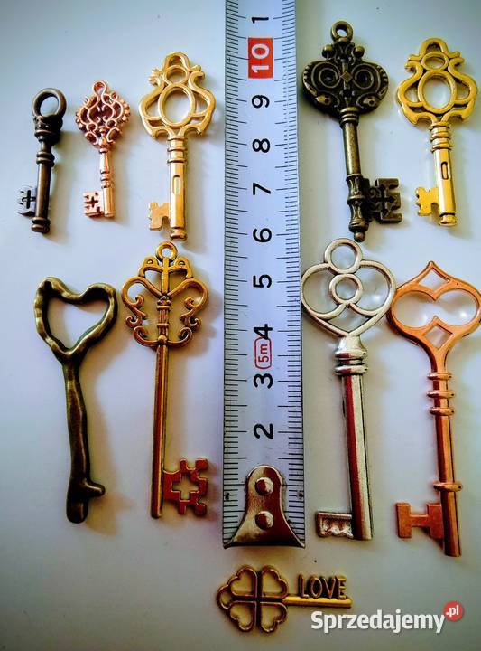 Ozdobnedekoracyjne kluczyki śląskie