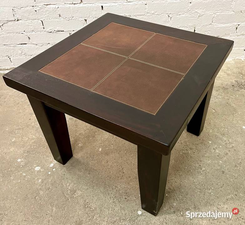 Mały stolik drewniany 56x56 Habufa Opole sprzedam