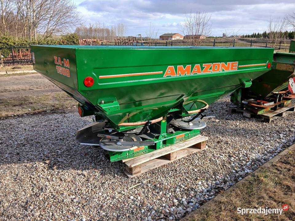 Rozsiewacz Amazone M 1500 OM 1824m Gotowy do Bobowo sprzedam