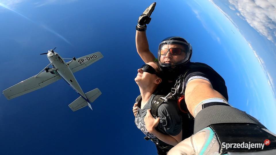 Skoki spadochronowe Rzeszów tandem Podkarpackie
