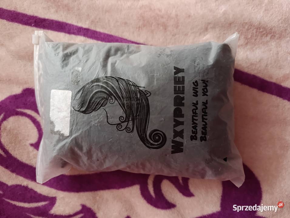 Czarna peruka afro loki Pozostałe Zamość