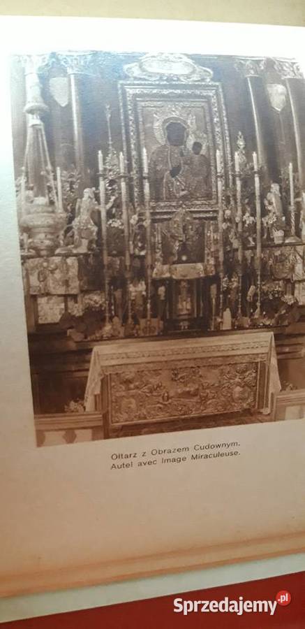 Jasna Góra Częstochowa 1938 przepiękny album w Iwno