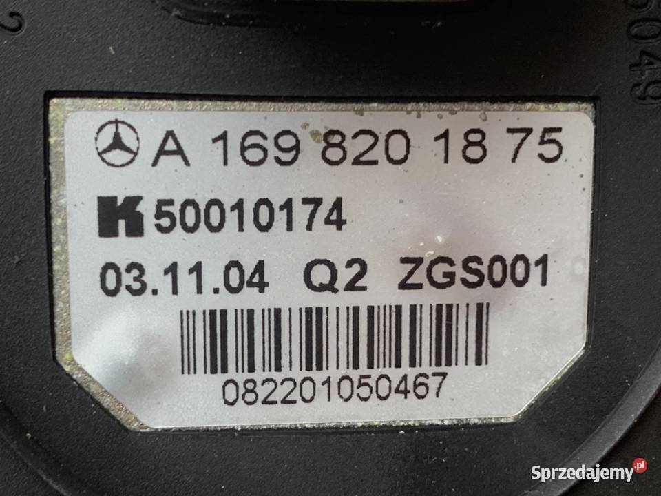 A1698201875 Antena dachowa Mercedes a w169 b