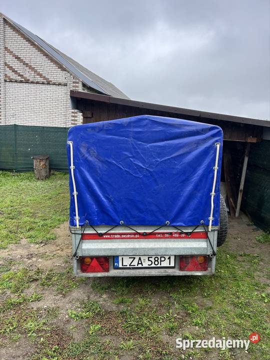 Solidna przyczepka samochodowa z plandeką i Przyczepy Zamość sprzedam