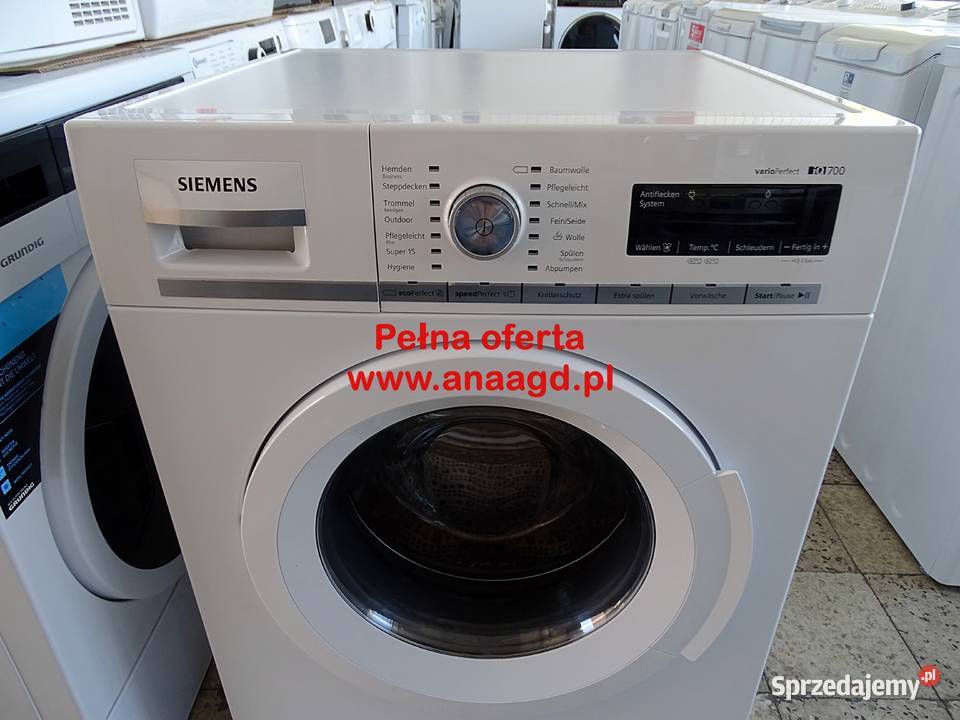 Pralka SIEMENS IQ 700 A 8 GWARANCJA Duży Wybór Miękowo