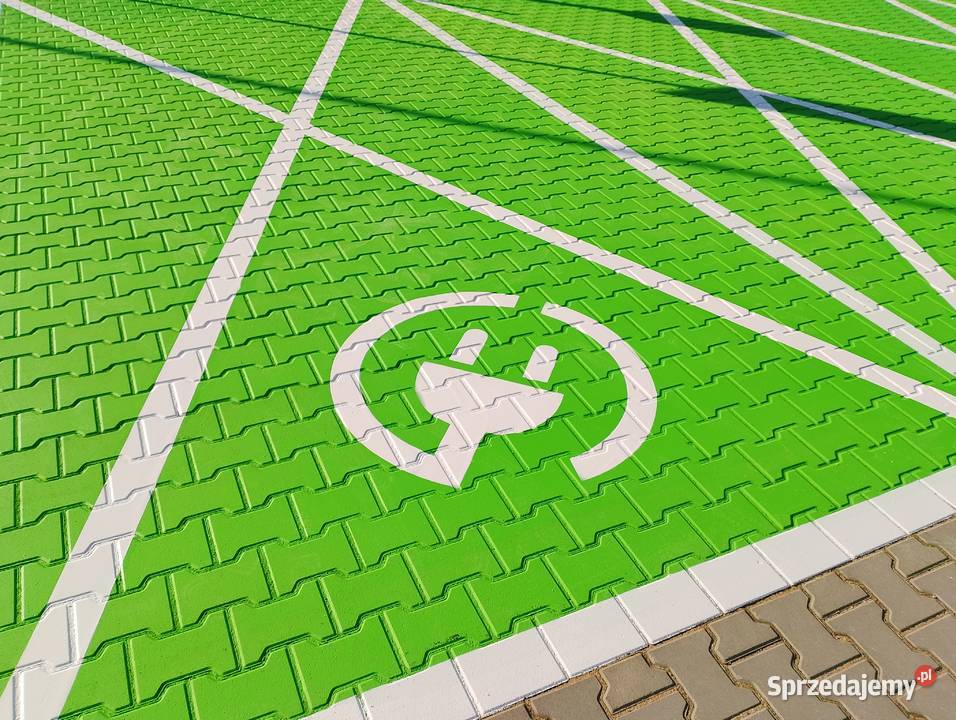 oznakowanie poziome malowanie linii parking Kalisz