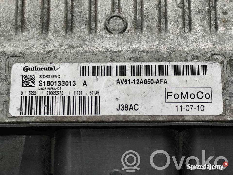 Ford C II MK2 16D STEROWNIK KOMPUTER SILNIKA osobowe sprzedam