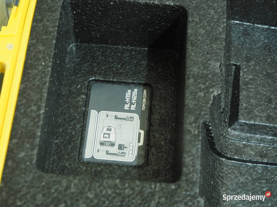 TOPCON RLH2SARLH1SA laser niwelator walizka Nadarzyn