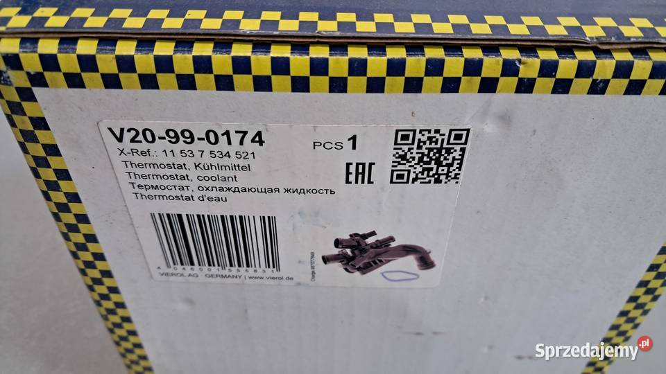 Termostat V20990174 VEMO 1336Z6 osobowe Cmolas