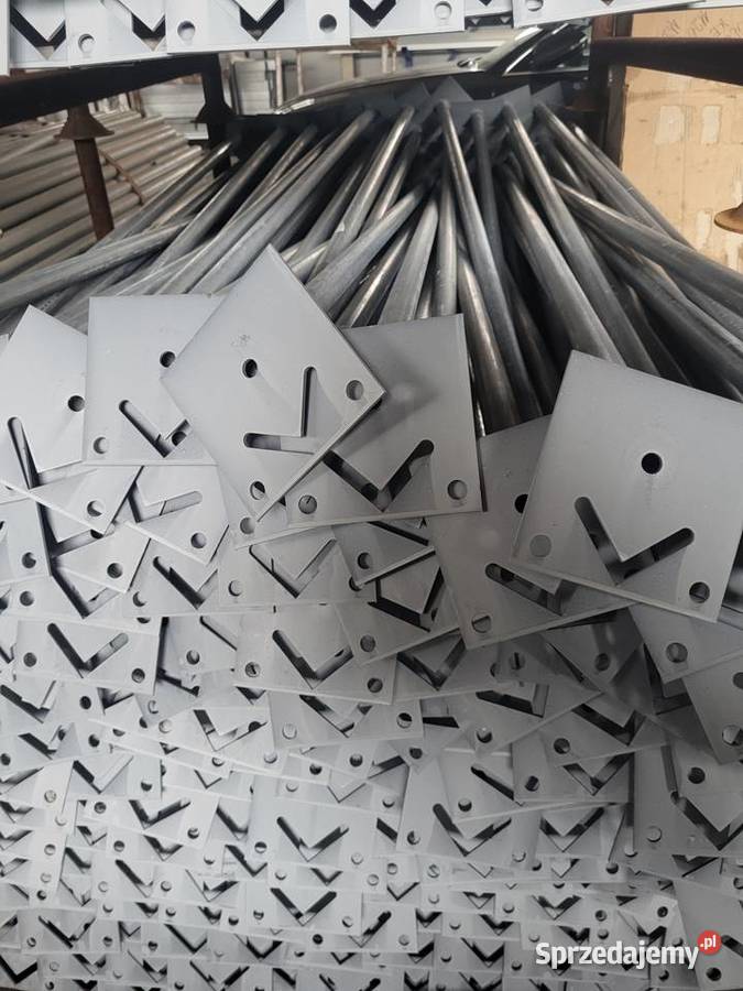 Podpory do ogrodzenia tymczasowego budowlanego Gotkowice