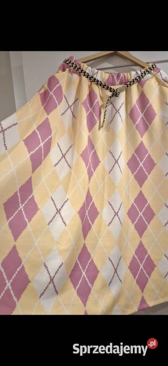 Made In Italy Spódnica Romby Żółta 95viskoza Poznań