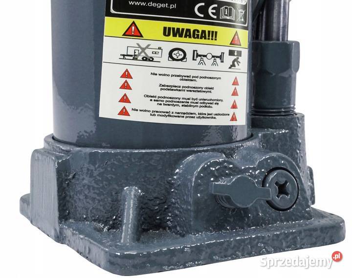 PODNOŚNIK SŁUPKOWY HYDRAULICZNY ŻABA LEWAREK 8T Chmielnik