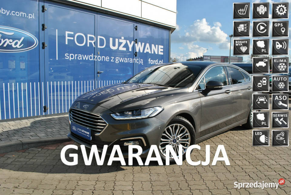 Ford Mondeo Liftback Titanium 20 EcoBlue 190 A8 elektrochrom. lusterko wst. Białystok