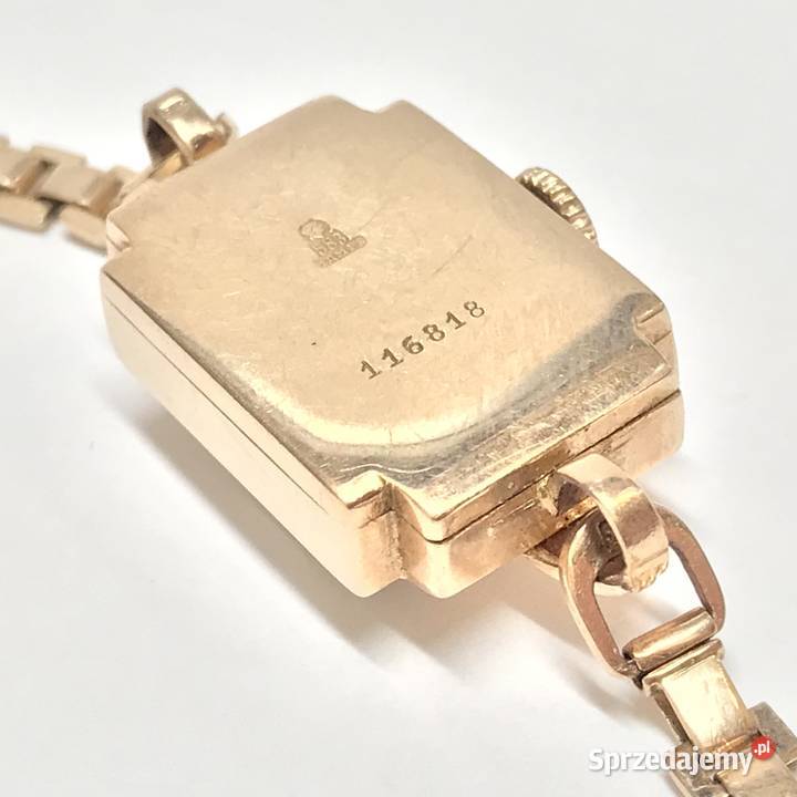 Złoty ZEGAREK damski 585 14K ZSRR Zaria CUDOWNY Warszawa sprzedam