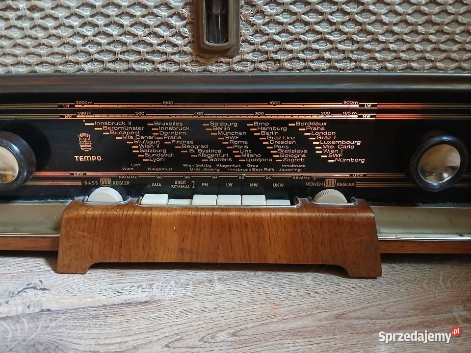 Radio lampowe firmy Minerva
