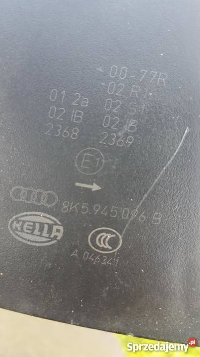 Lampa Prawa Tylna Błotnik Audi A4 B8 8K 0812 LED