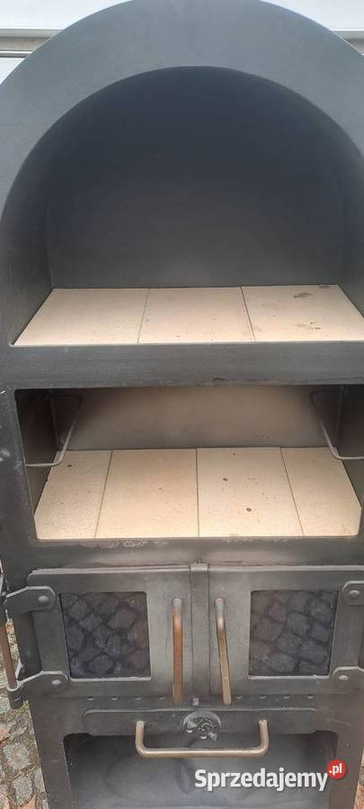 Piec kominkowy koza stalowy 9 kW uzywany w Żary sprzedam