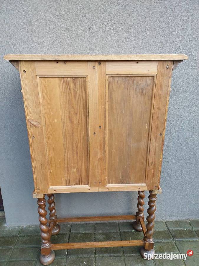 Stary eklektyczny kabinet barek kredens Meble