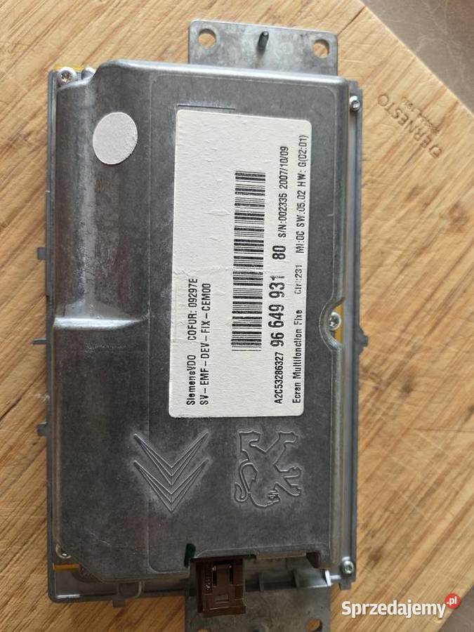 Wyświetlacz peugeot 407 HDi Panele LCD/TV Opole