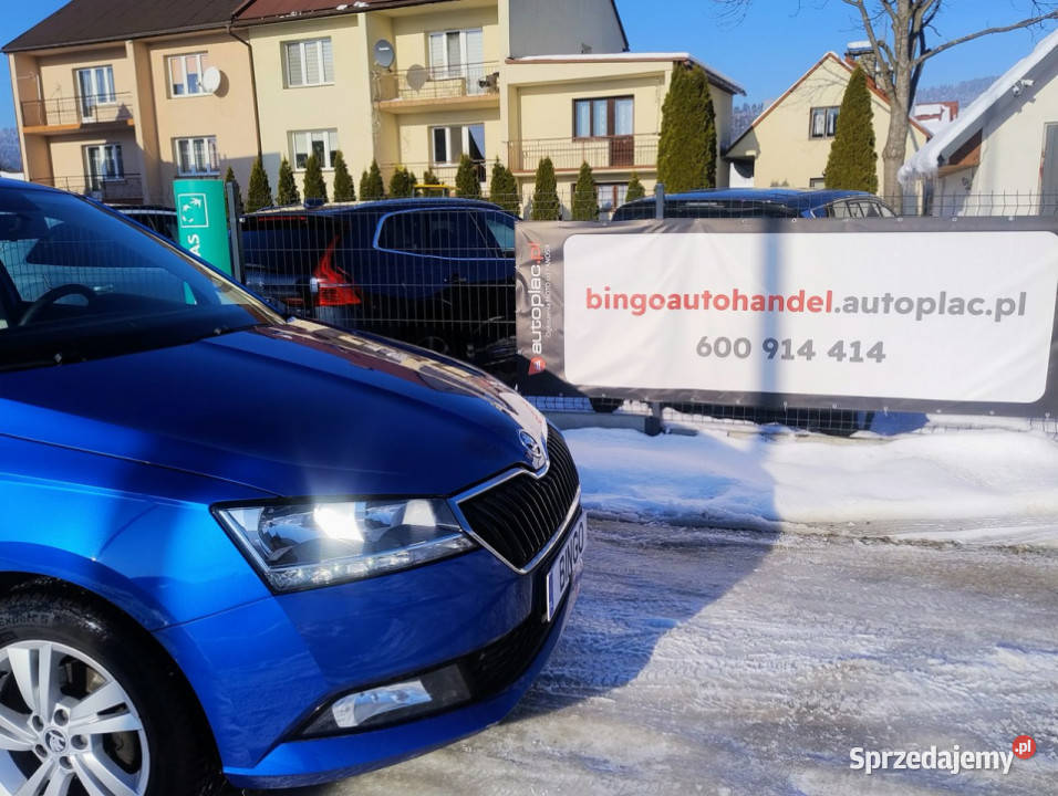 koda Fabia KrajowaLift95 III 2014 małopolskie Harklowa sprzedam