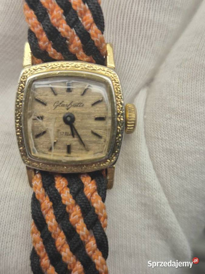 Zegarek Glashtte GuB miniatura vintage