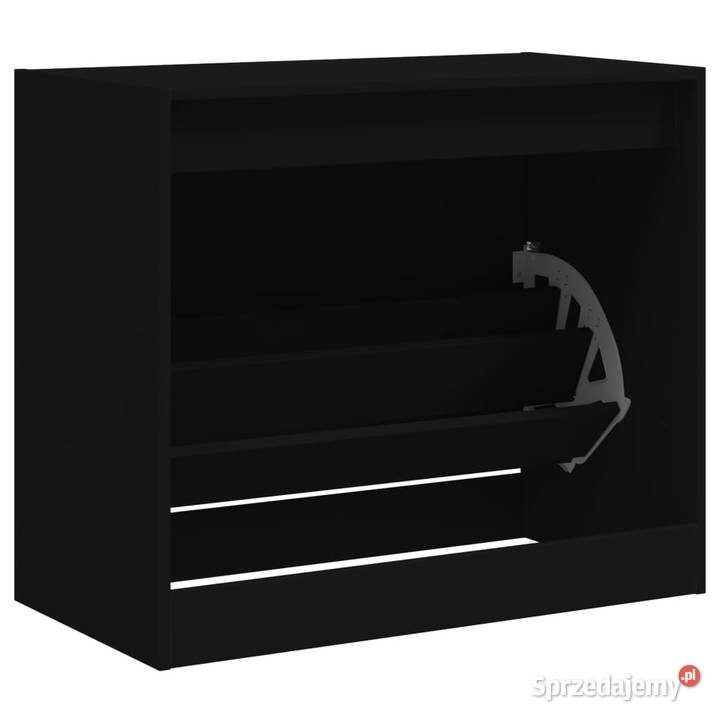 Szafka na buty czarna 80x42x69 materiał sprzedam