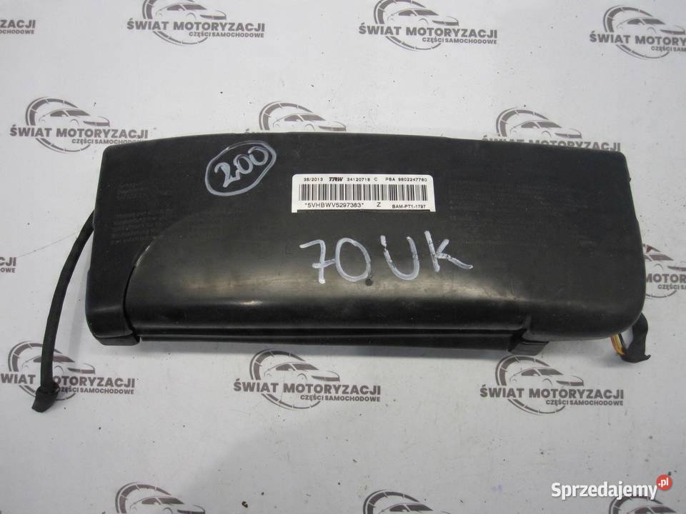 PEUGEOT 208 I 13r AIRBAG poduszka pasażera lewa sprzedam