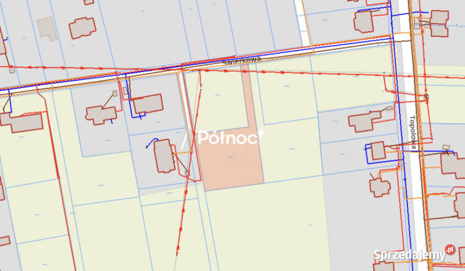 3 działki pod zabudowę mieszkaniową i usługi Czosnówka