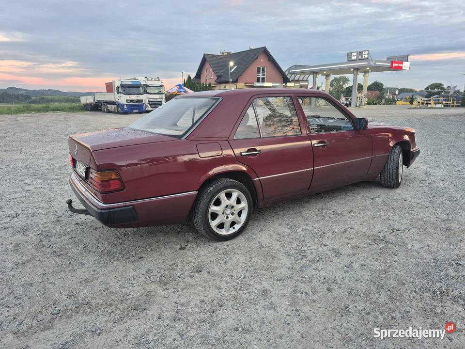 Mercedes w 124 1992r 250 diesel W124 Samochody osobowe Kartuzy