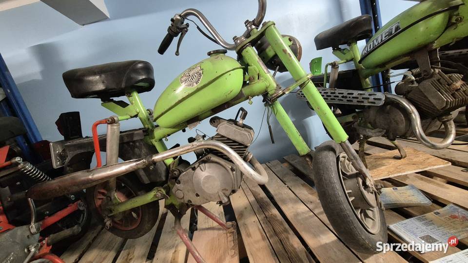 Motorynka zarejestrowana uszkodzony Hryniewicze