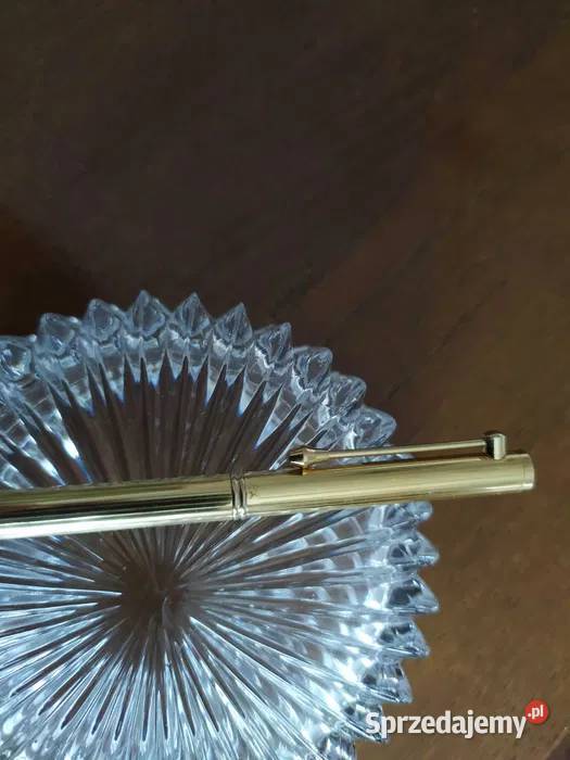 Pozłacany długopis włoski marki Lalex