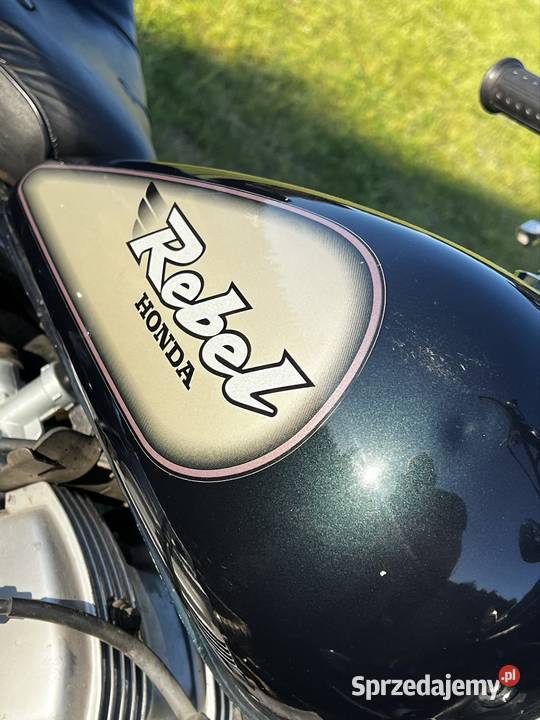 Motocykl cruiser Honda Rebel CA 125 3 Kategoria nieuszkodzony Dziecinów