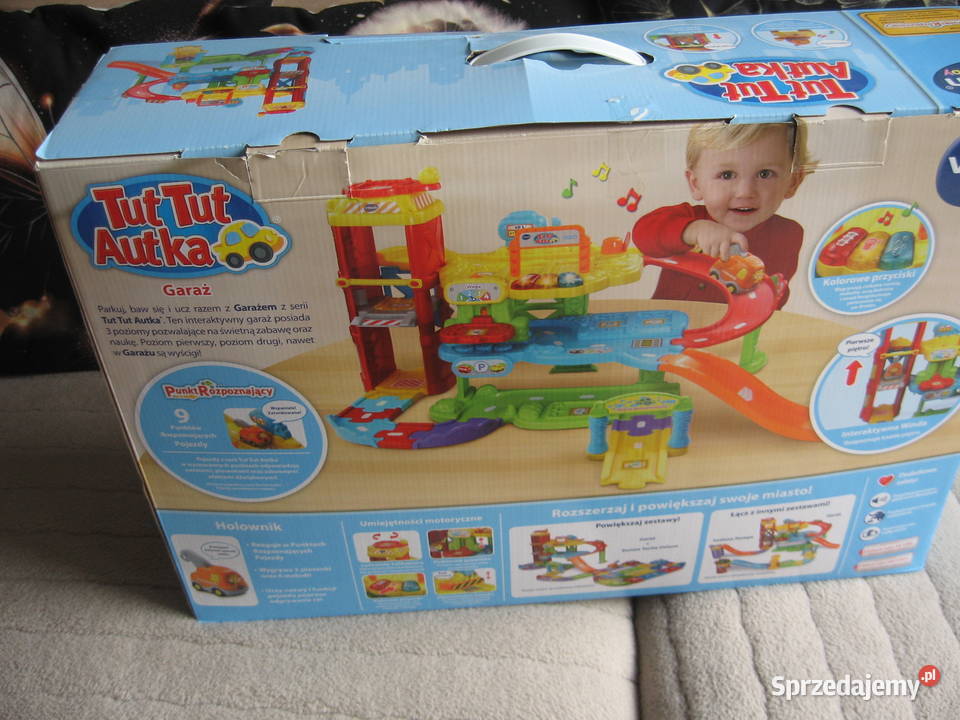 Garaż Vtech Tut Tut Autkakompletny stan bdobry Wader warmińsko-mazurskie