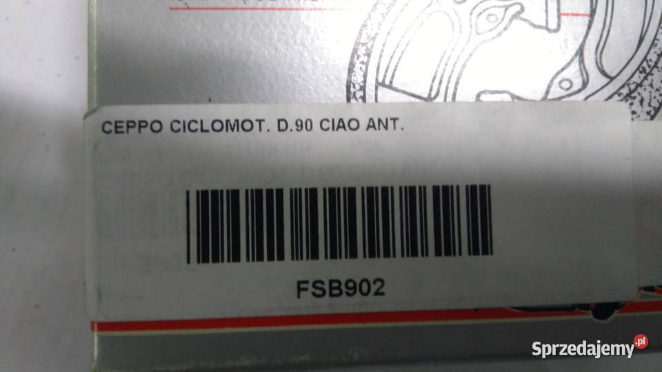 Szczęki hamulcowe przód Ferodo FSB902 Piaggio Szczęki