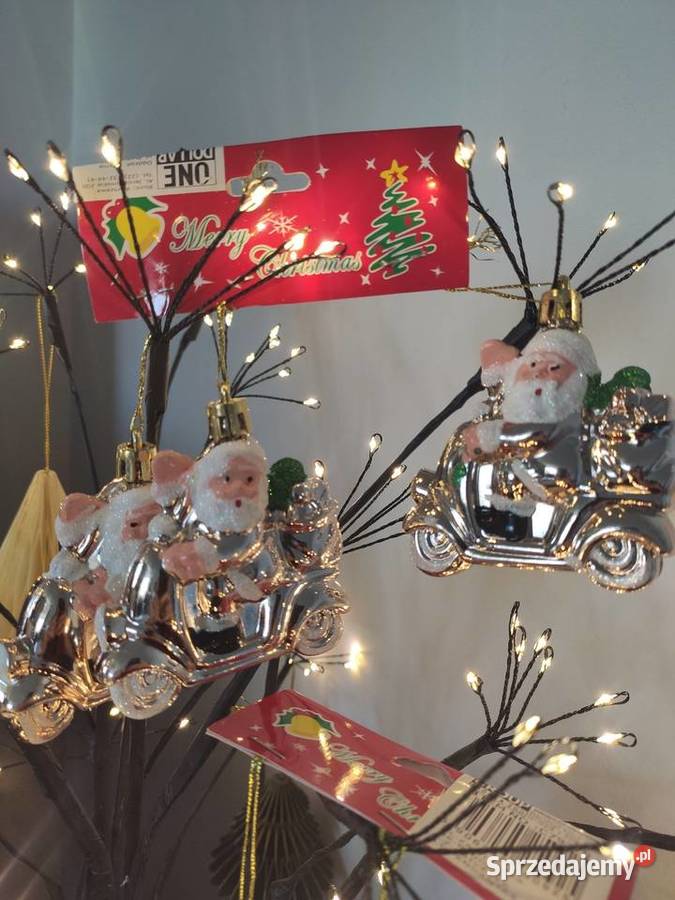 Ozdoby bombki Mikołaje Siedlce sprzedam