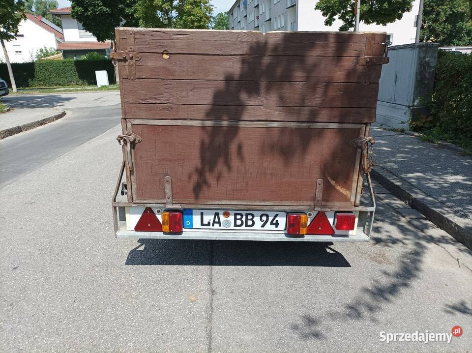 Przyczepka samochodowa Hrmann 750 Lubartów
