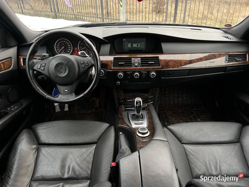 BMW 550i polift komforty Mpakiet z VINu gniazdo AUX warmińsko-mazurskie