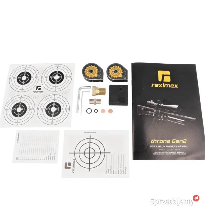 Wiatrówka PCP Reximex Throne Gen 2 FDE Carbon 45 Ruda Śląska